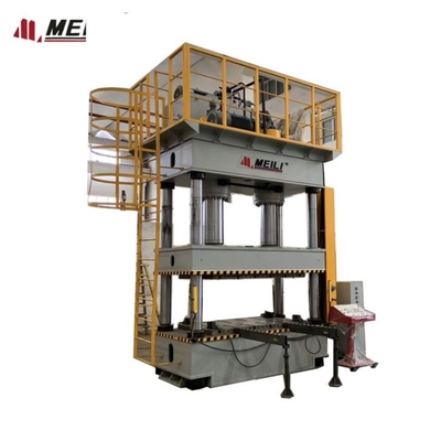 400T Empat Kolom Mesin Press Hidrolik 25Mpa HMI ISO